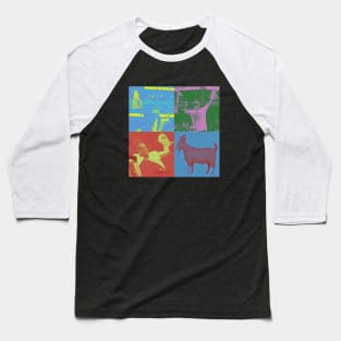 Dawn Staley Pop Art Baseball T-Shirt